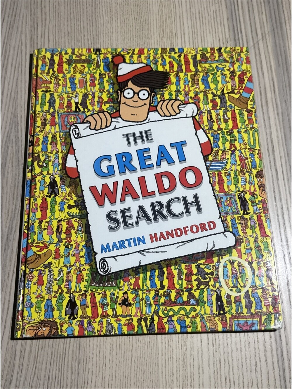 Vintage The Great Waldo Search by Martin Handford 1989 Hardcover FIRST EDITION